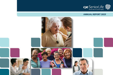 We are thrilled to bring you the CJE SeniorLife Annual Report of Fiscal Year 2023. With the pandemic and its resulting isolation in the rear-view mirror, we can reflect on how it brought our community together and made us stronger. We turn to the ways in which CJE has grown and prospered in the past year, and reflect upon the gifts that we have—our clients and residents, our generous supporters, our devoted volunteers, and our dedicated staff.